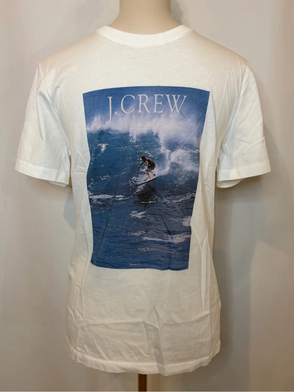 J.Crew Unisex Vintage-wash cotton graphic T-shirt